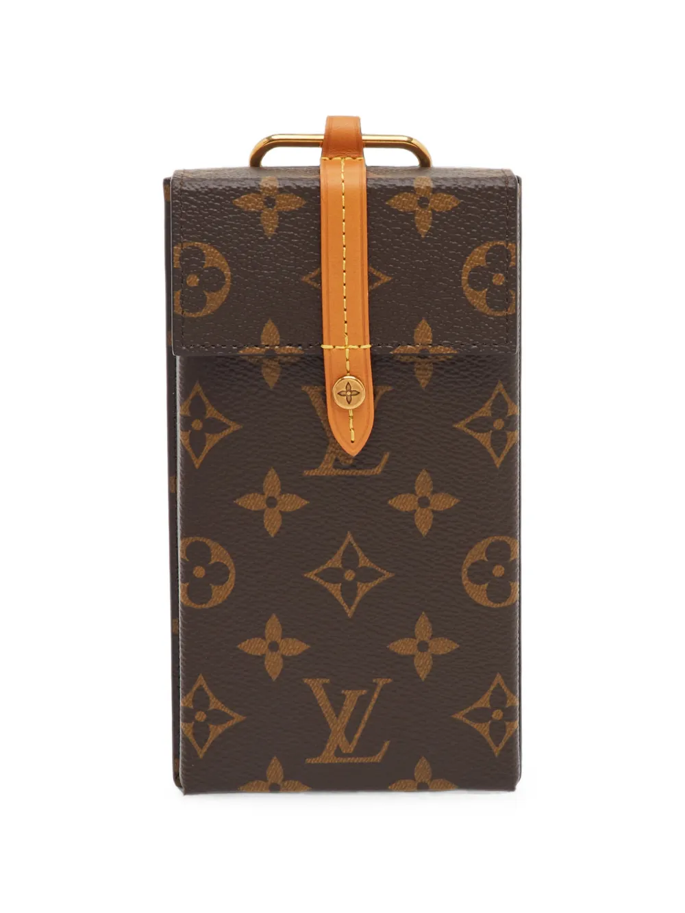 Louis Vuitton Pre-Owned Monogram Box phone case - Marrone