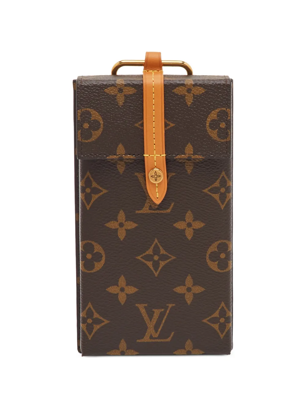 Louis Vuitton Pre-Owned Monogram Box phone case - Marrone