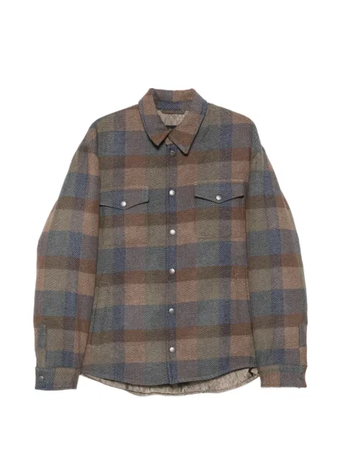 ETRO check-pattern button-up shirt