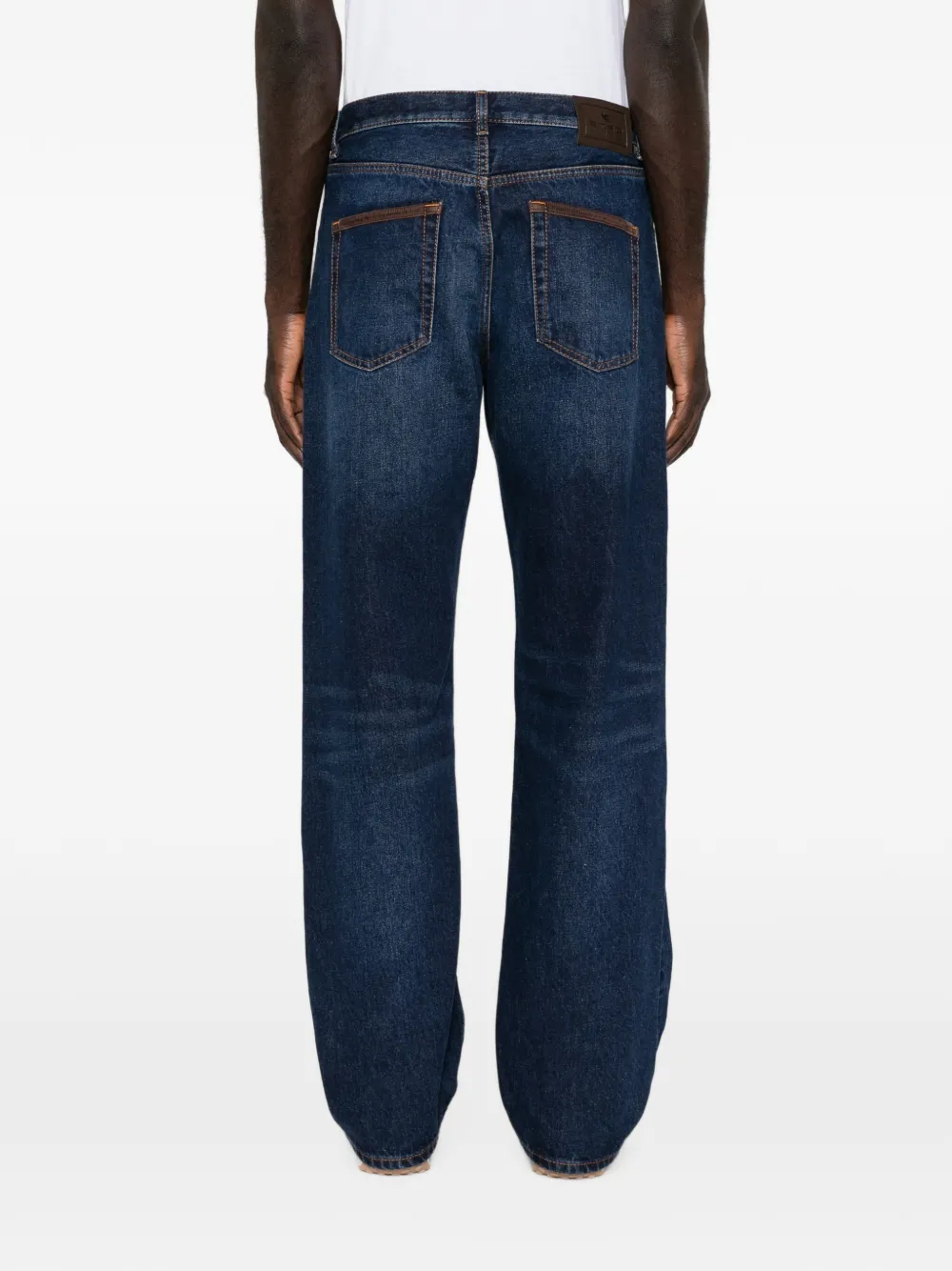 ETRO Straight jeans Blauw