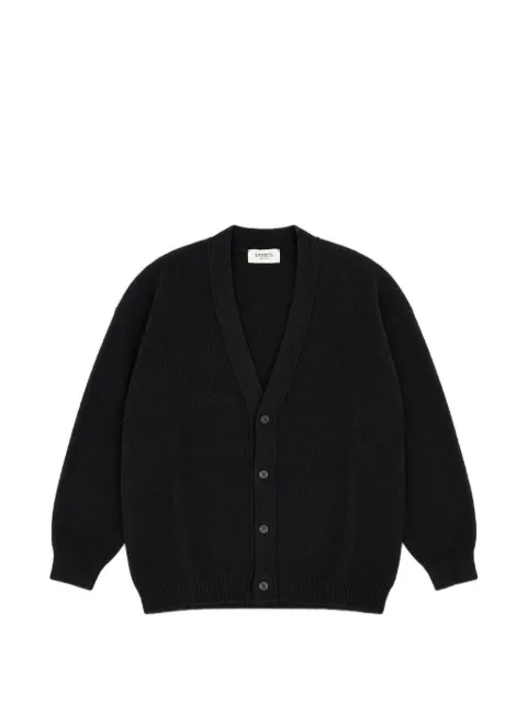 Laneus boxy-fit button-up cardigan