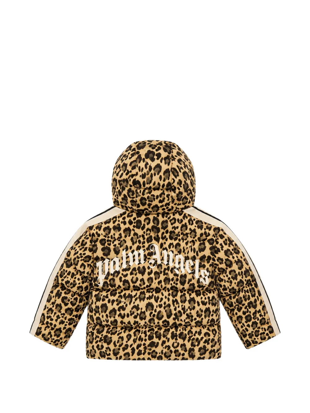 Palm Angels Kids Jack met luipaardprint Bruin