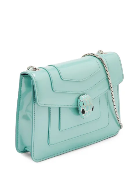 Bvlgari Pre-Owned Serpenti Forever patent leather shoulder bag