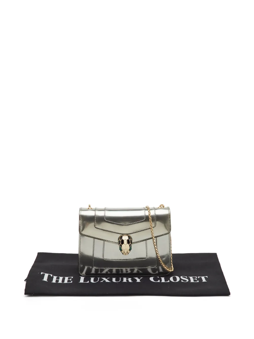 Bvlgari Pre-Owned Serpenti Forever Schultertasche - Silber