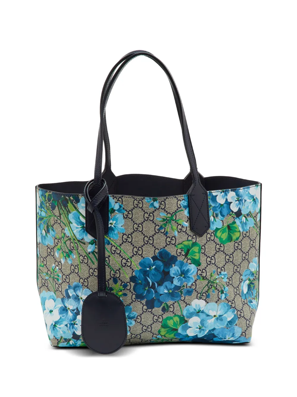 Gucci Pre-Owned Borsa tote Blooms GG Supreme reversibile - Toni neutri
