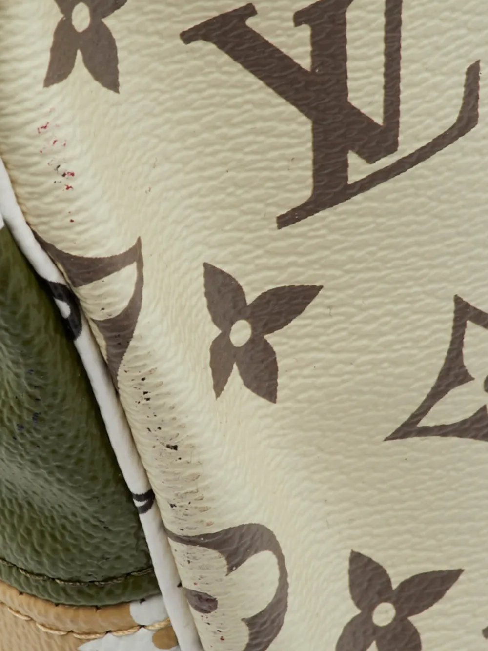 Louis Vuitton Pre-Owned Giant Neverfull shopper met monogram Groen