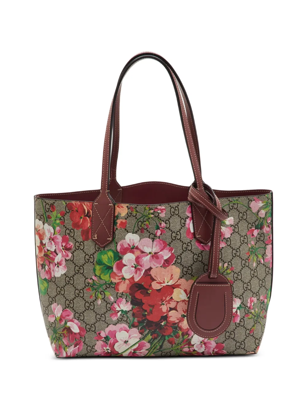 Gucci Pre-Owned sac à main Blooms GG Supreme à design réversible - Tons neutres