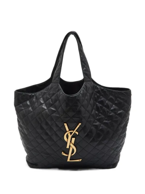 Saint Laurent Pre-Owned Icare quilted tote bag