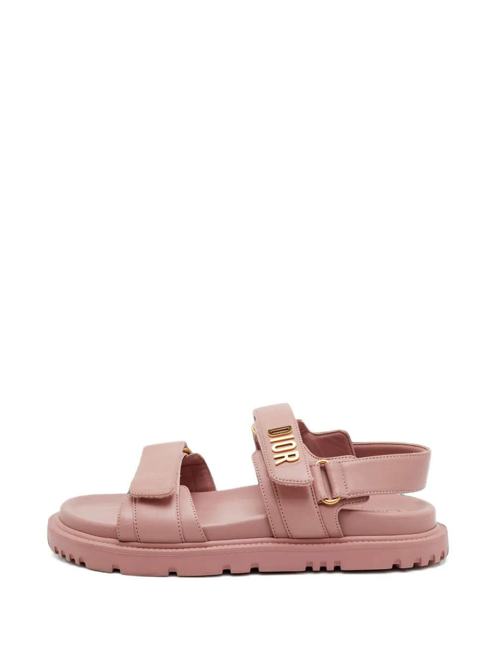 Christian Dior Pre-Owned Dioract Sandalen mit Klettverschluss - Rosa