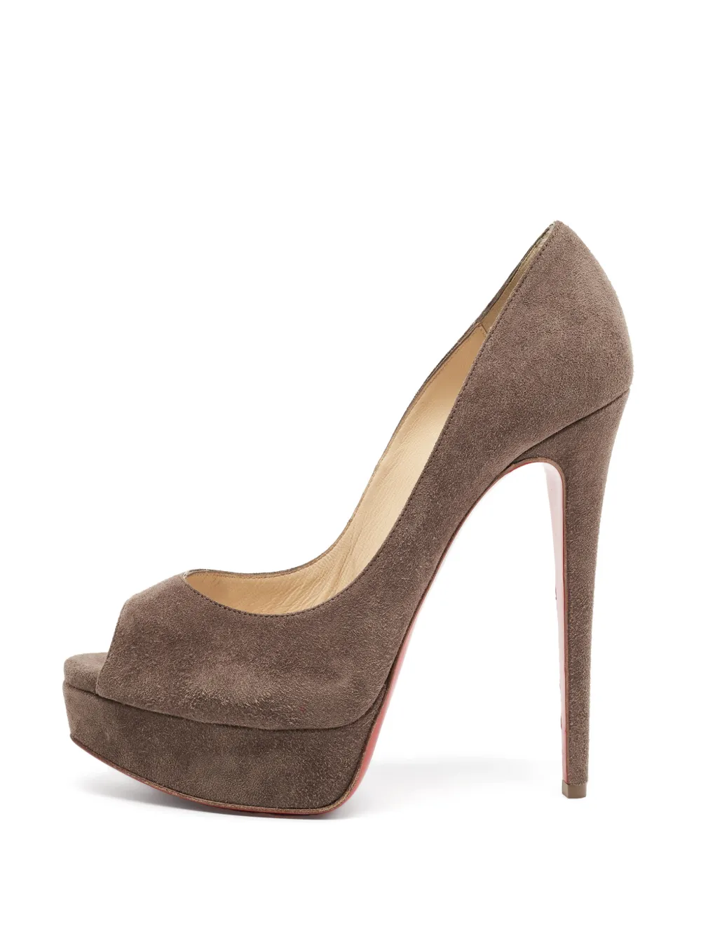 Christian Louboutin Pre-Owned New Very Prive Pumps mit Plateau - Braun