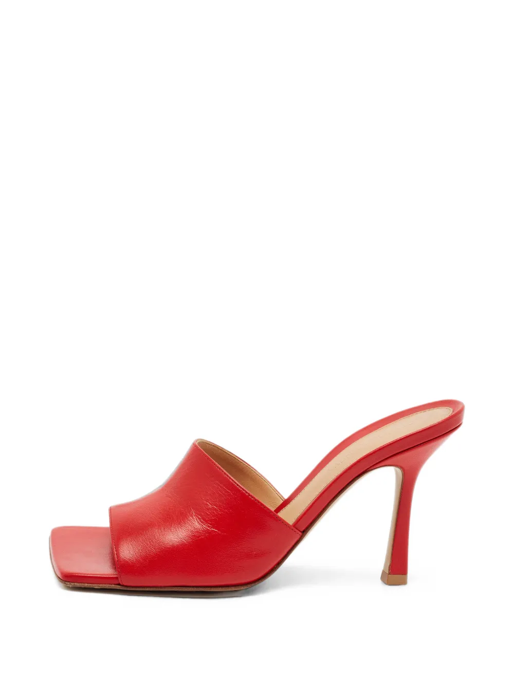 Bottega Veneta Pre-Owned stretch square-toe sandals - Rot