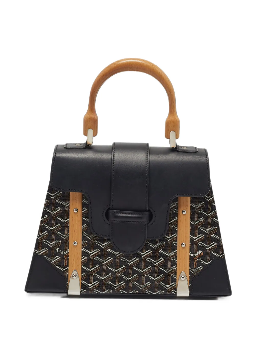 Goyard Pre-Owned Borsa tote Saigon PM con logo 2016 - Nero