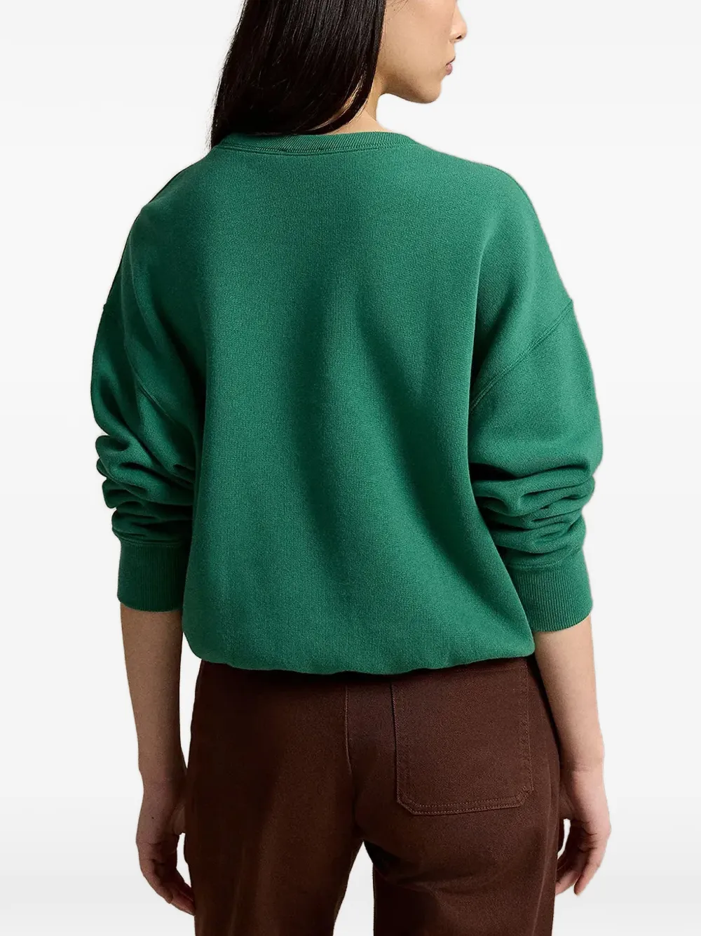 Polo Ralph Lauren Sweater met geborduurd logo Groen