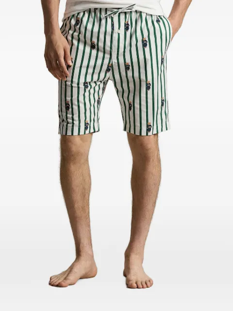 Polo Ralph Lauren Polo Bear striped pajama shorts