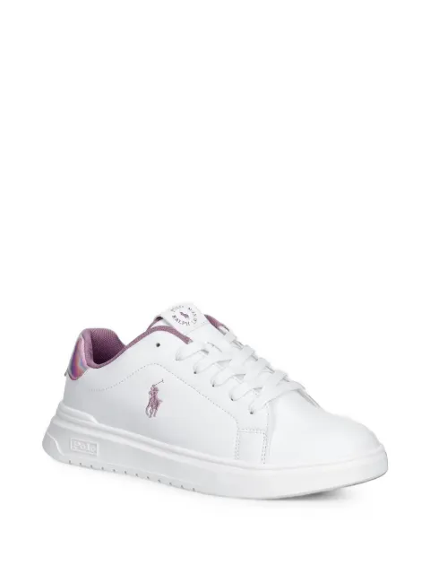 POLO RALPH LAUREN KIDS logo-motif sneakers