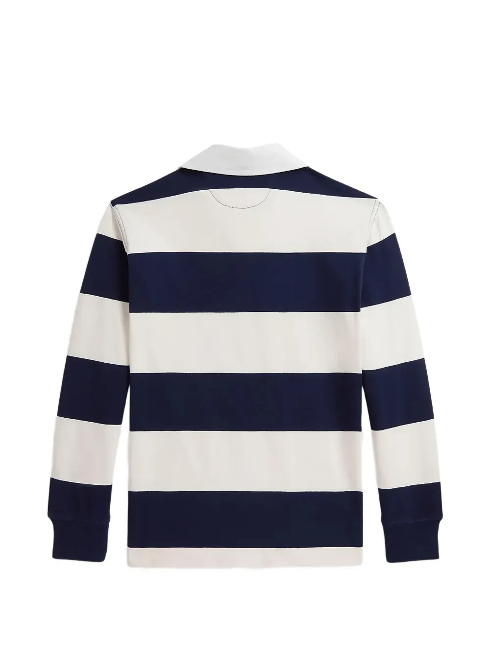POLO RALPH LAUREN KIDS Gestreept rugbyshirt met lange mouwen Blauw