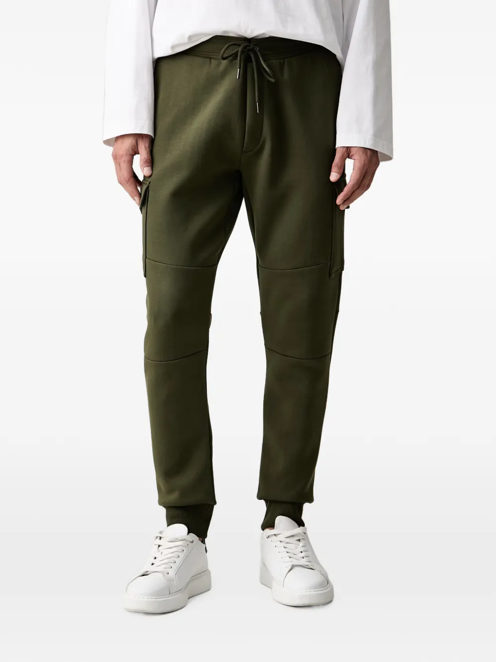 Polo Ralph Lauren logo-embroidered track pants - Verde