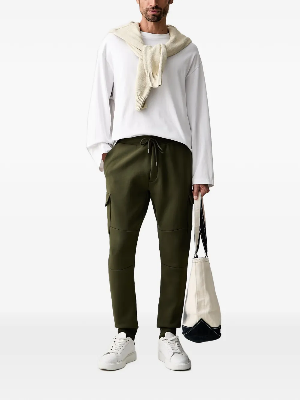 Polo Ralph Lauren Trainingsbroek met geborduurd logo Groen