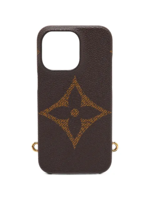 Louis Vuitton Pre-Owned Reverse Monogram Giant iPhone 18Pro case