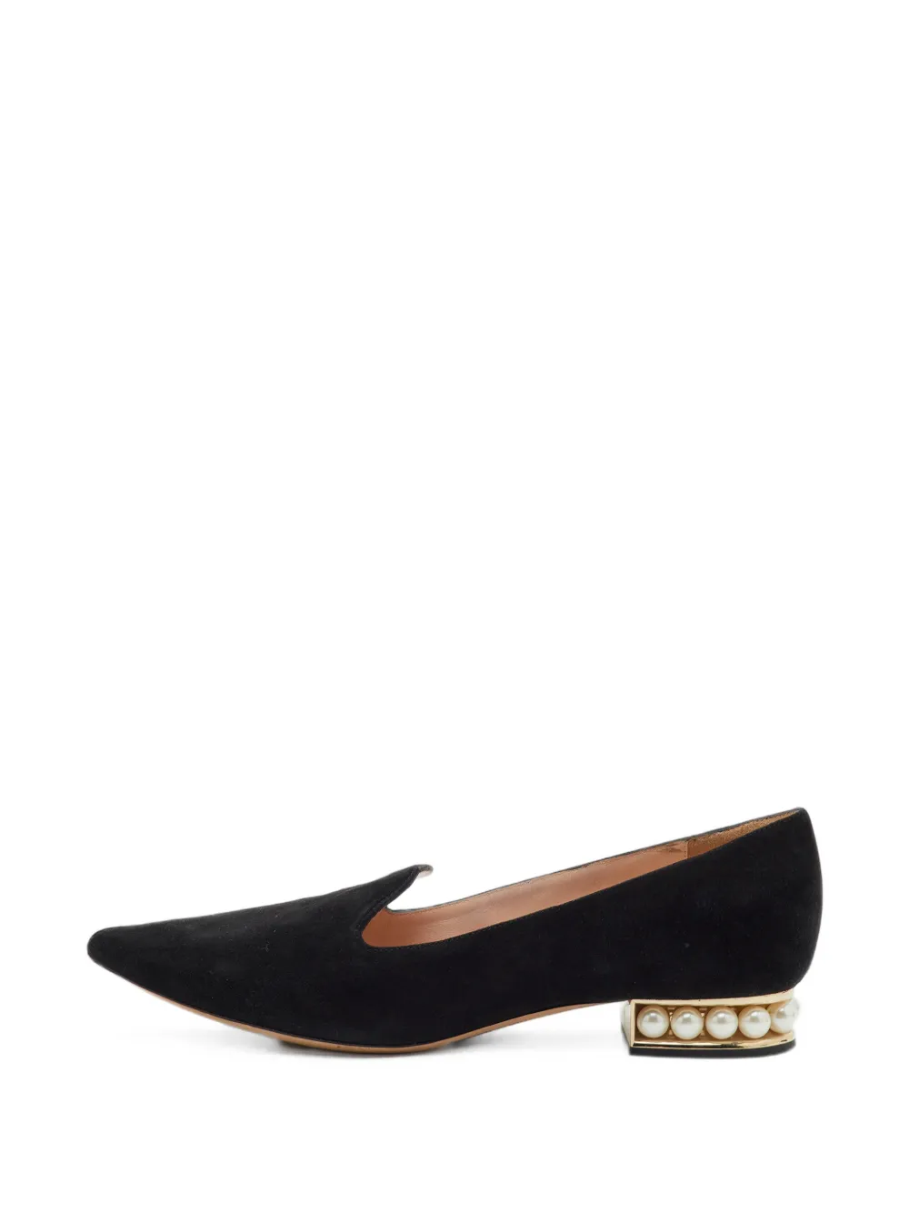Nicholas Kirkwood Loafer mit spitzer Kappe - Schwarz
