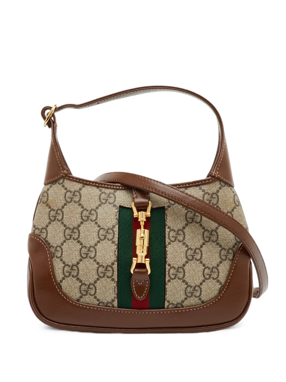 Gucci Pre-Owned mini Jackie 1961 GG Supreme tote bag - Toni neutri