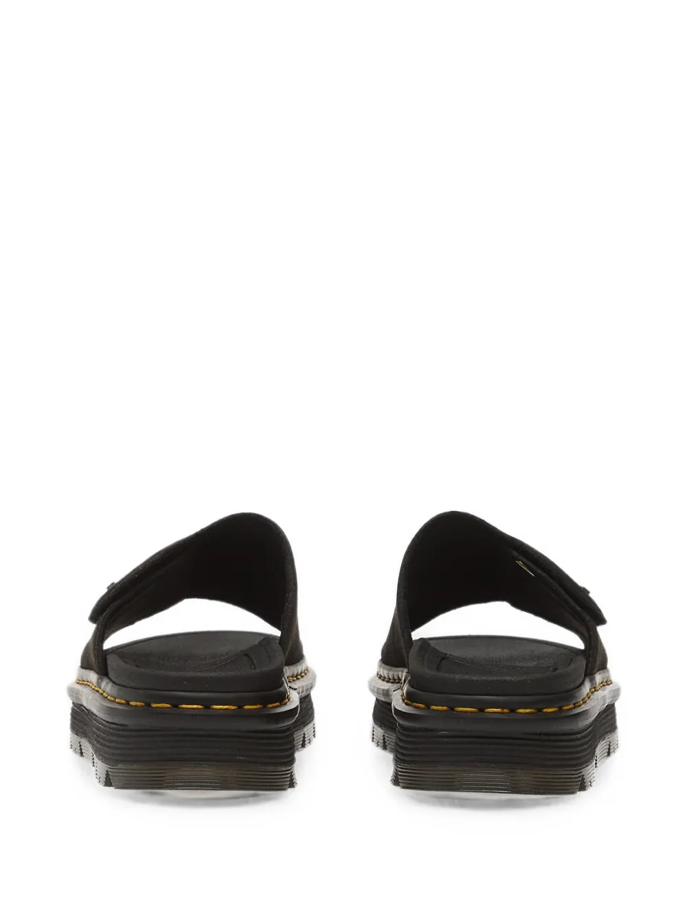 Dr. Martens ZebZag touch-strap platform sandals Zwart