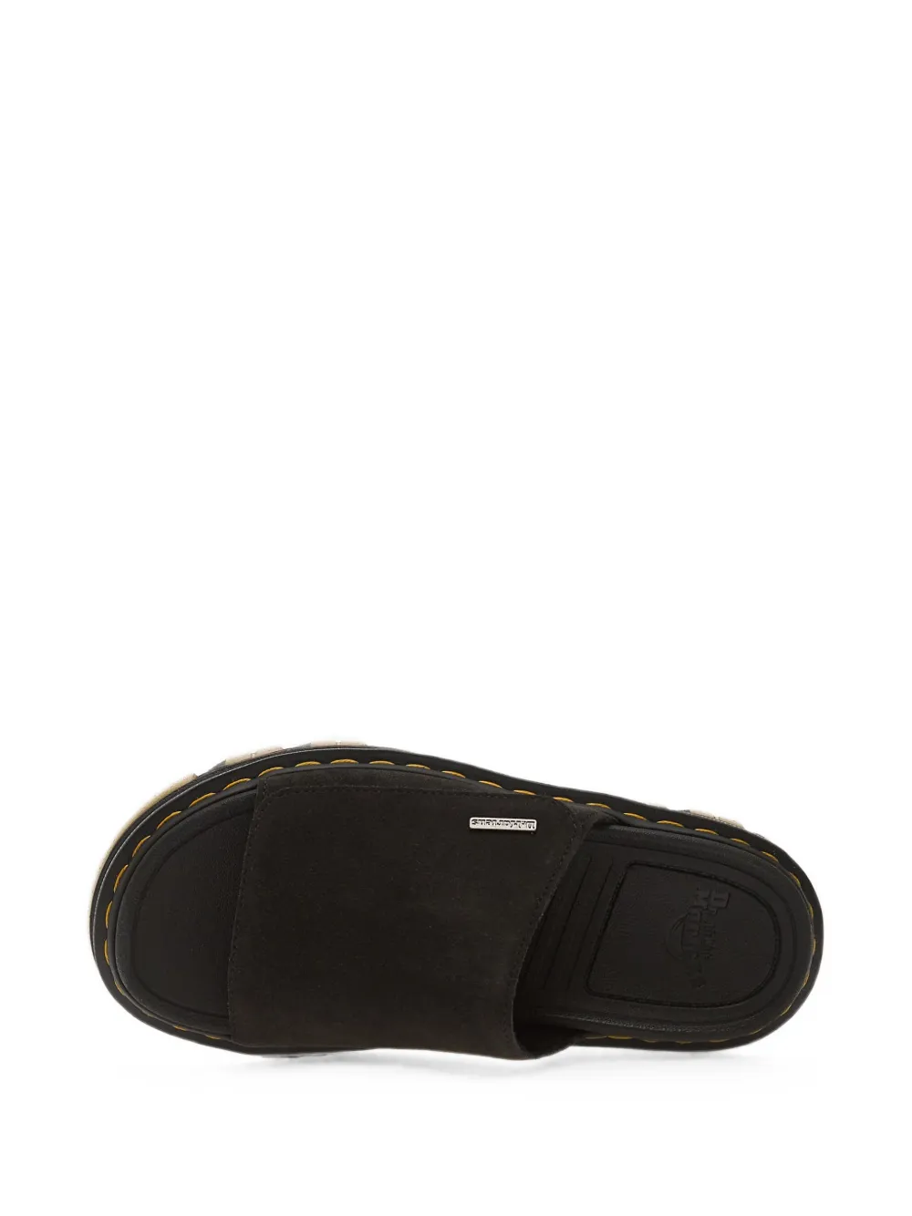 Dr. Martens ZebZag touch-strap platform sandals Zwart