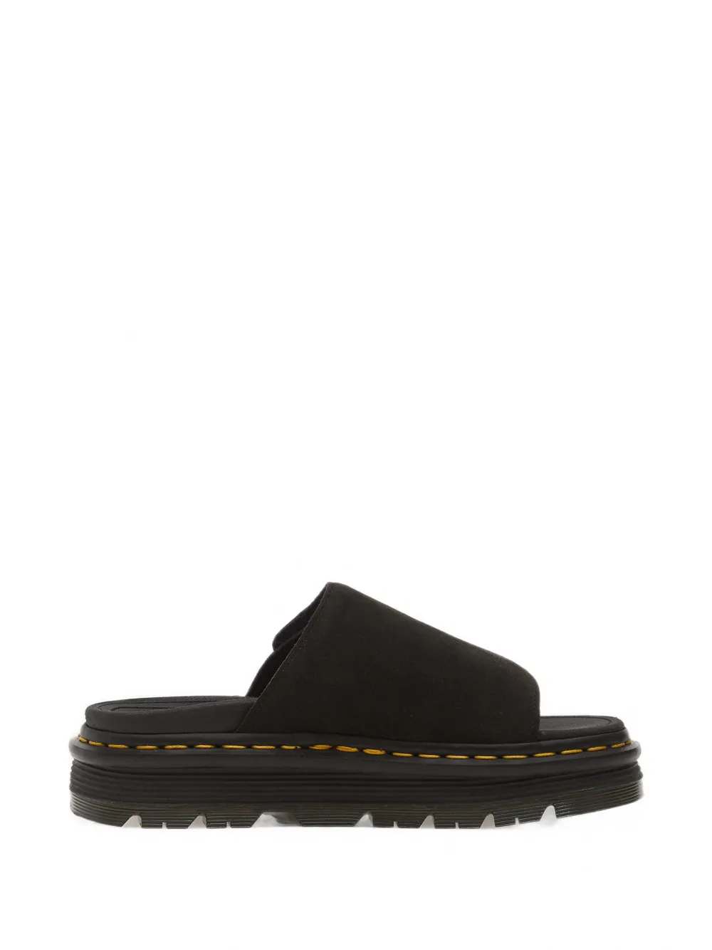 Dr. Martens ZebZag touch-strap platform sandals Zwart