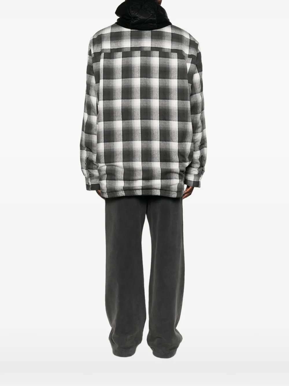 Maison MIHARA YASUHIRO Geruit jack Zwart