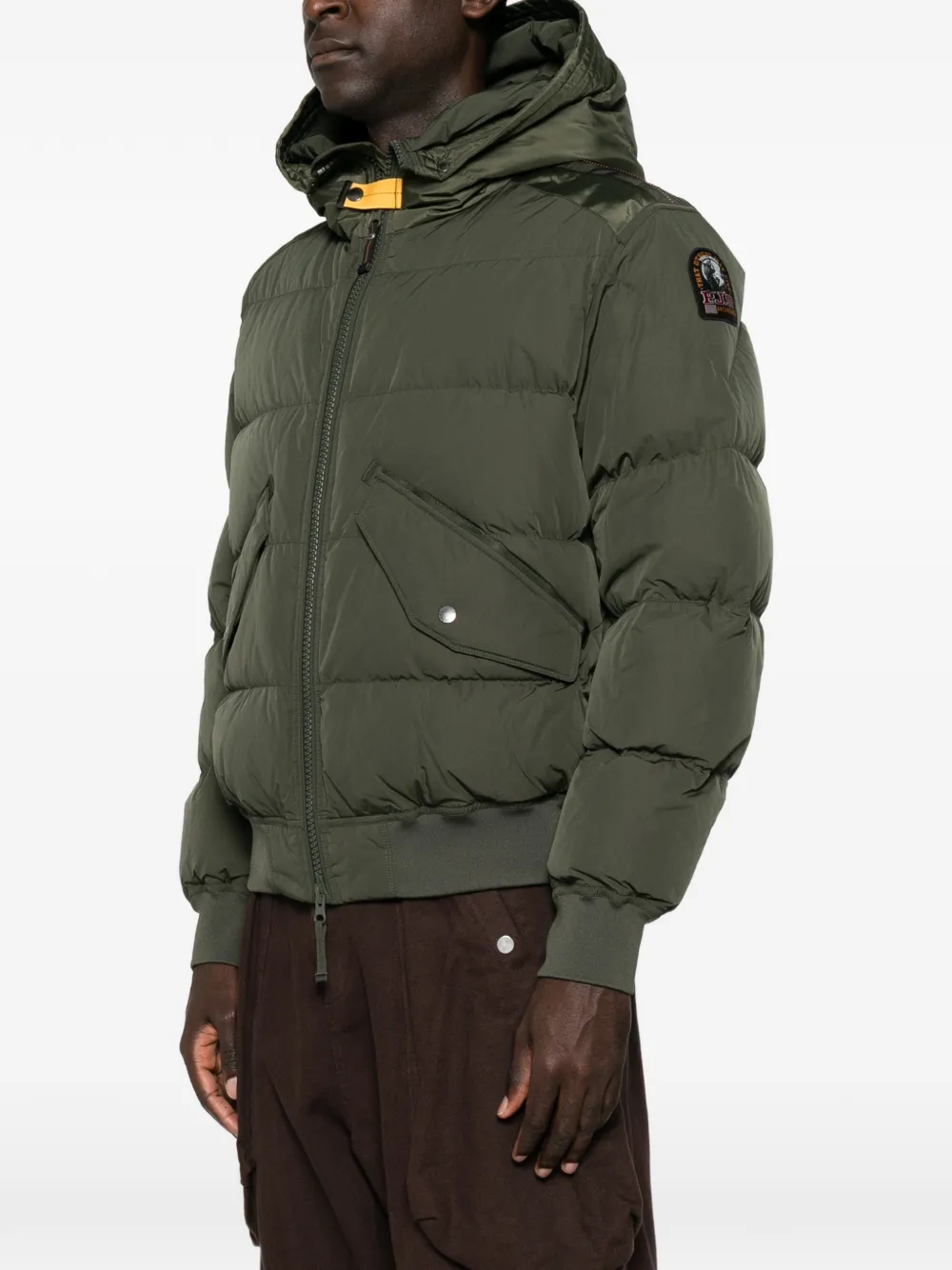 Parajumpers Gevoerd jack met capuchon Groen