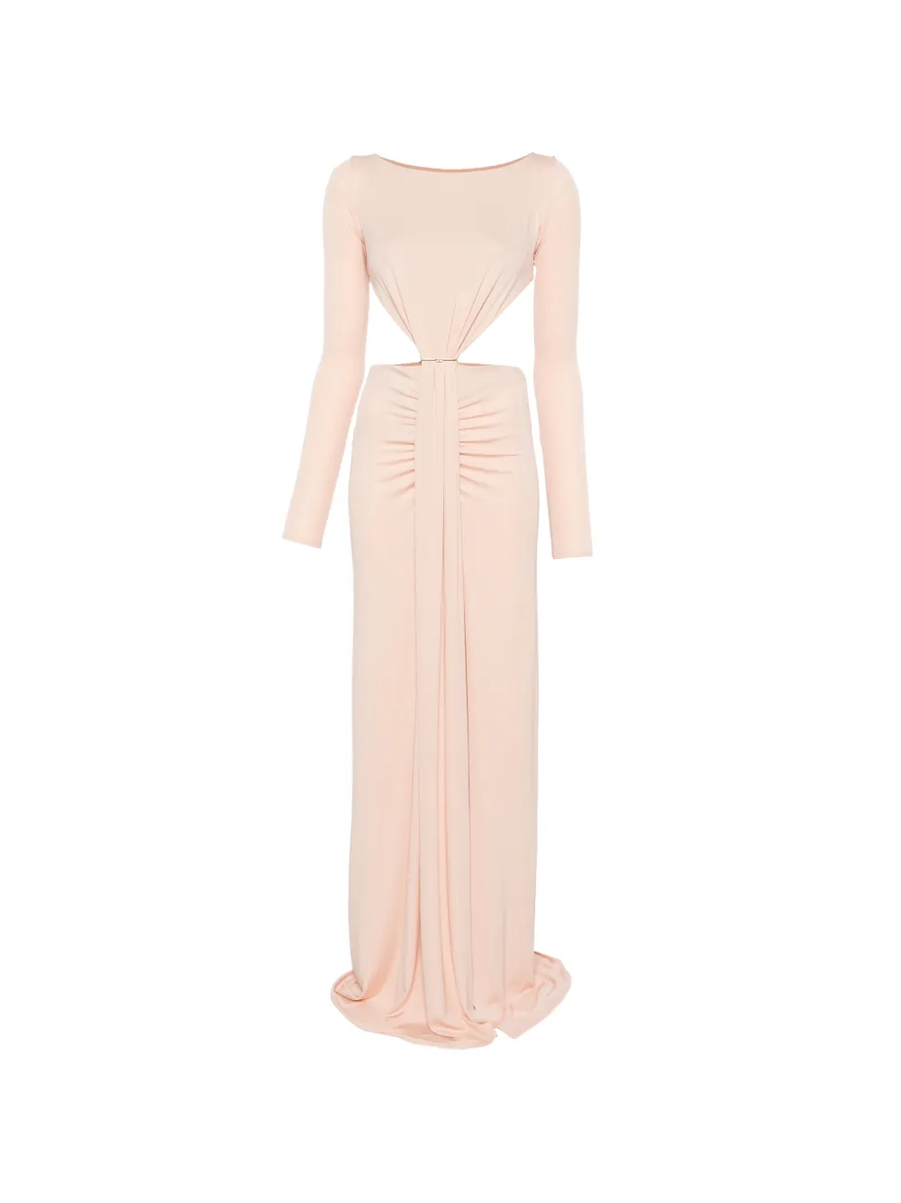 Elisabetta Franchi cut-out ruched maxi dress