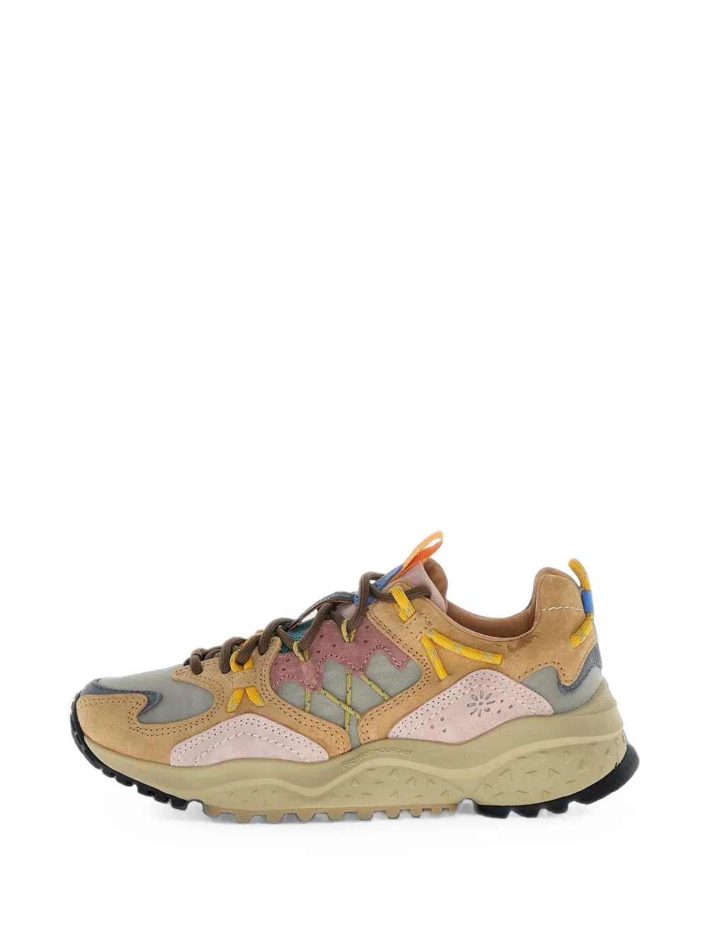 FLOWER MOUNTAIN Yamabushi panelled sneakers