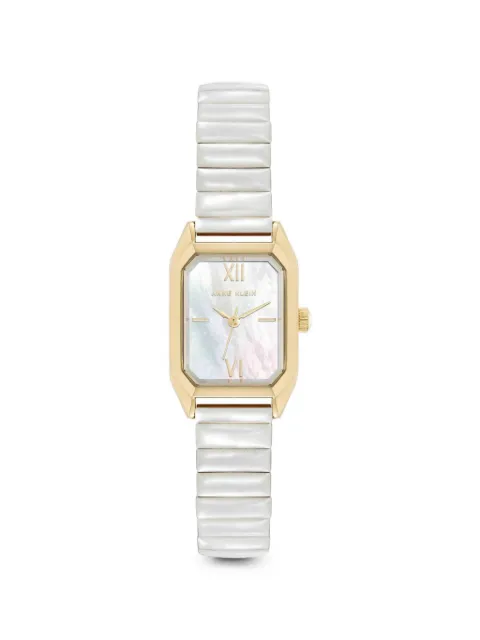 ANNE KLEIN 20.5mm mother-of-peearl watch
