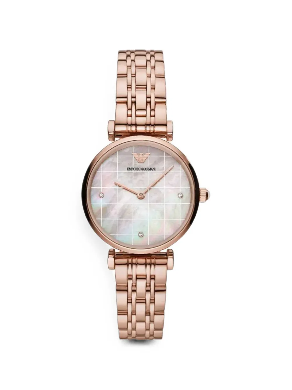 Emporio Armani Mother-of-pearl Dial 32mm Watch In White
