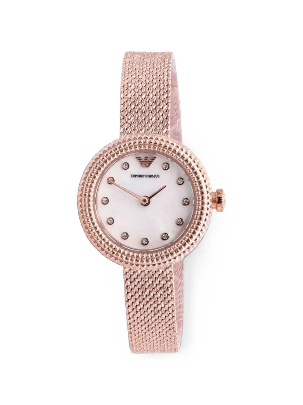 Emporio Armani Rosa 26mm Watch In Weiss