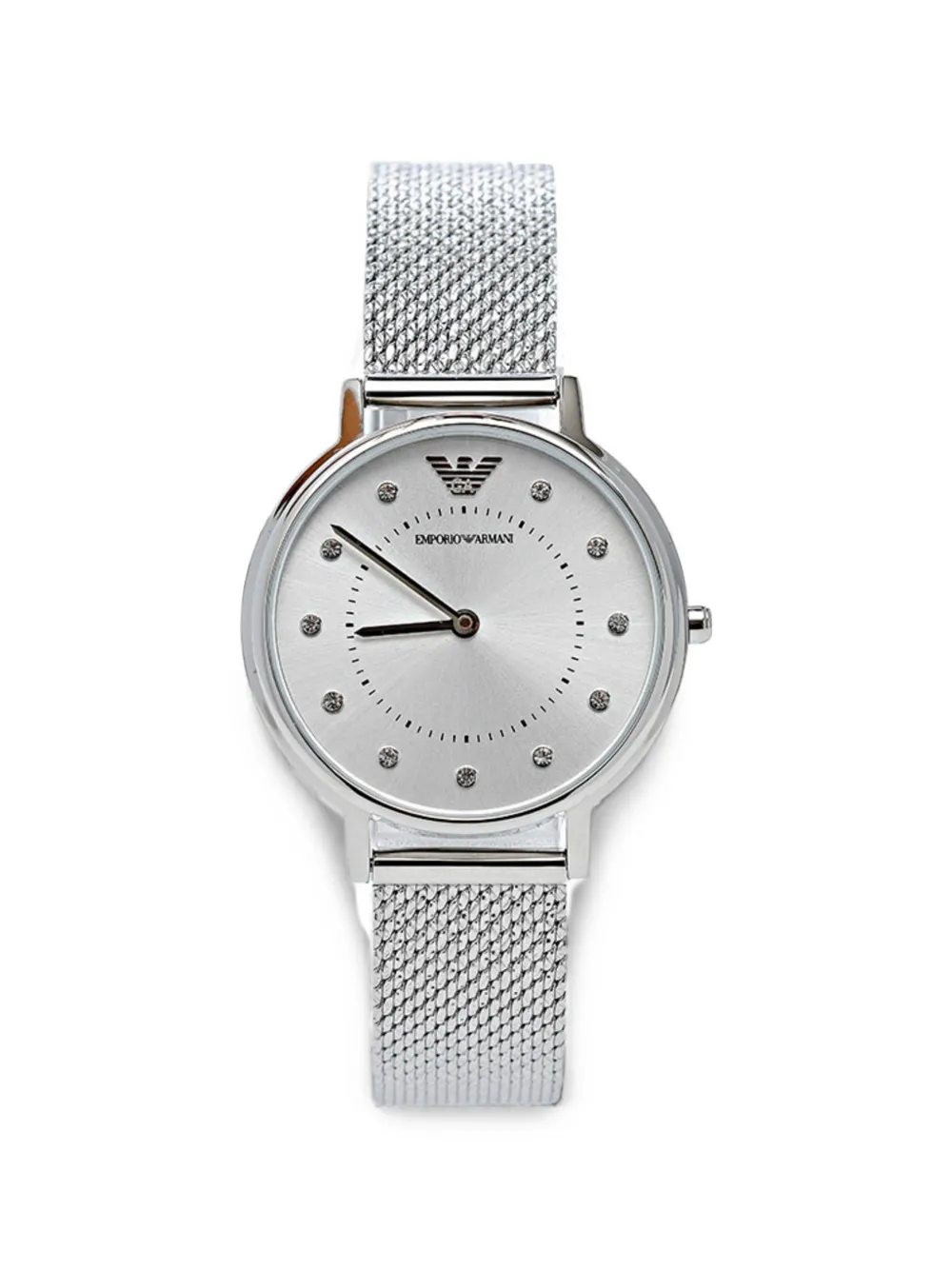 Emporio Armani Classic 32mm Watch In Silver