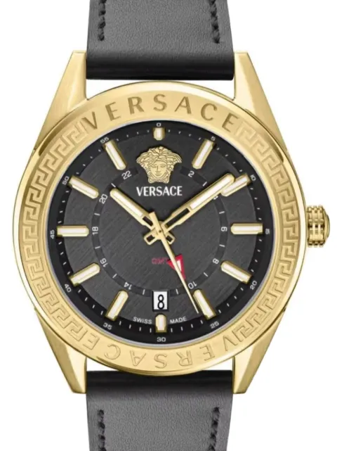 Versace V-Code 42mm watch