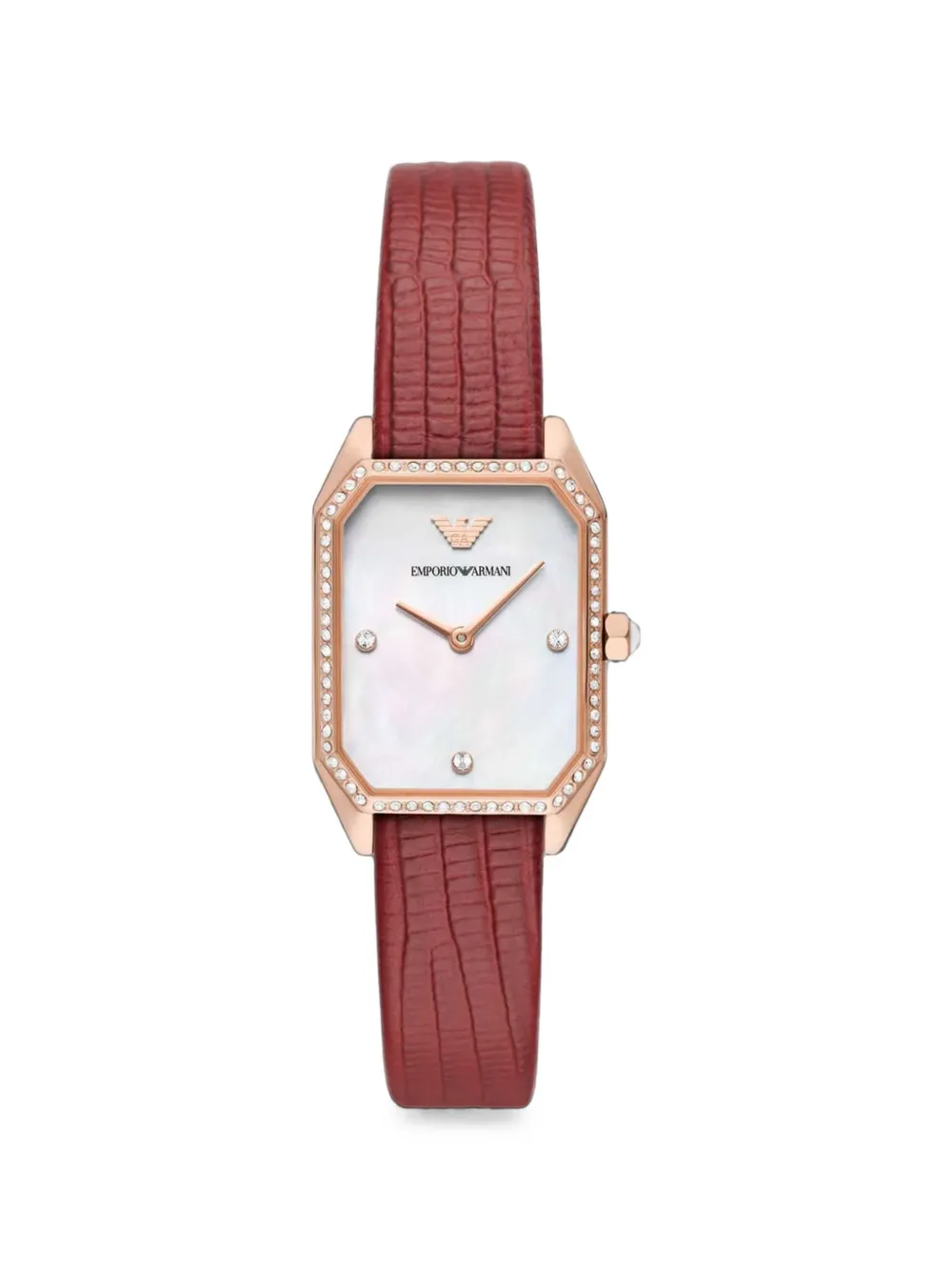 Emporio Armani Classic 24mm Watch In White