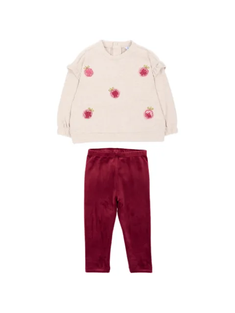 Mayoral ruffled sequin-embellished tracksuit