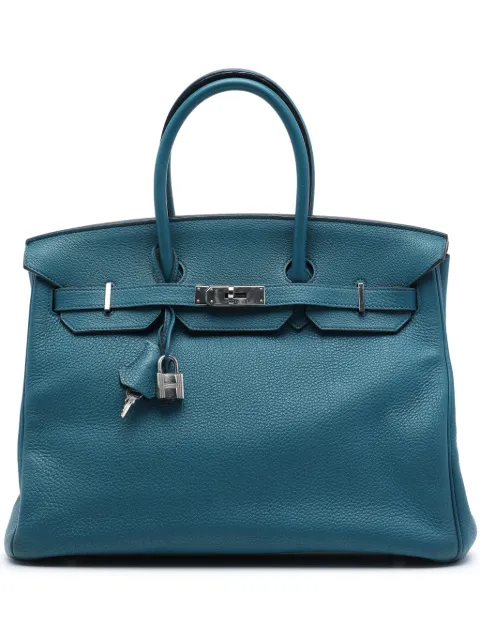 Hermès Pre-Owned 2012 Togo Birkin Retourne 35 handbag