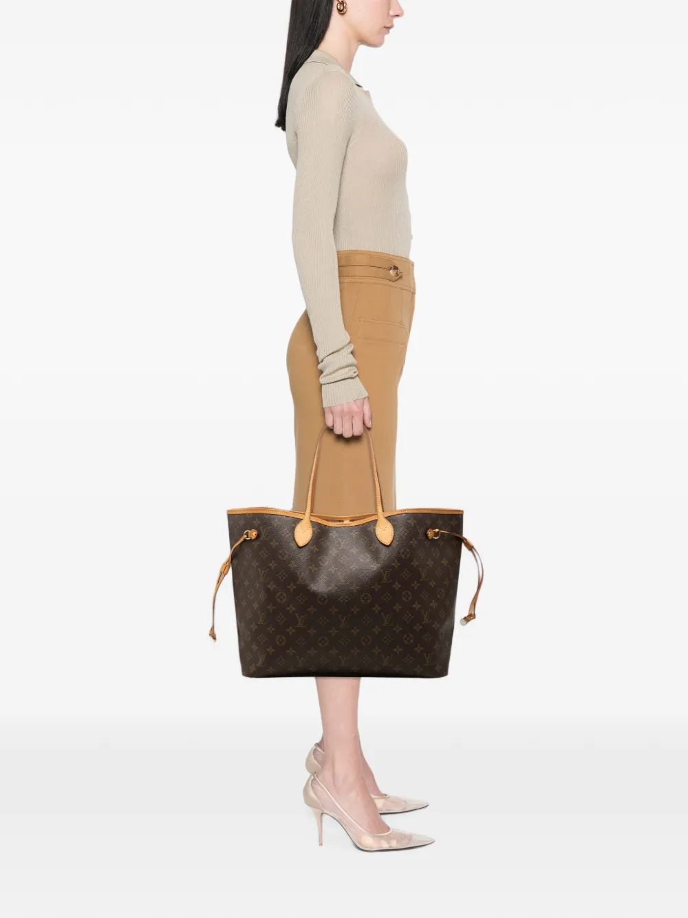 Louis Vuitton Pre-Owned 2011 Monogram Neverfull GM tote bag - Braun