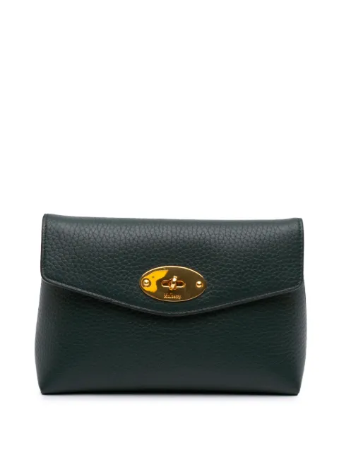 Mulberry Pre-Owned 2015-2026 Small Grained Calfskin Darley Cosmetic pouch