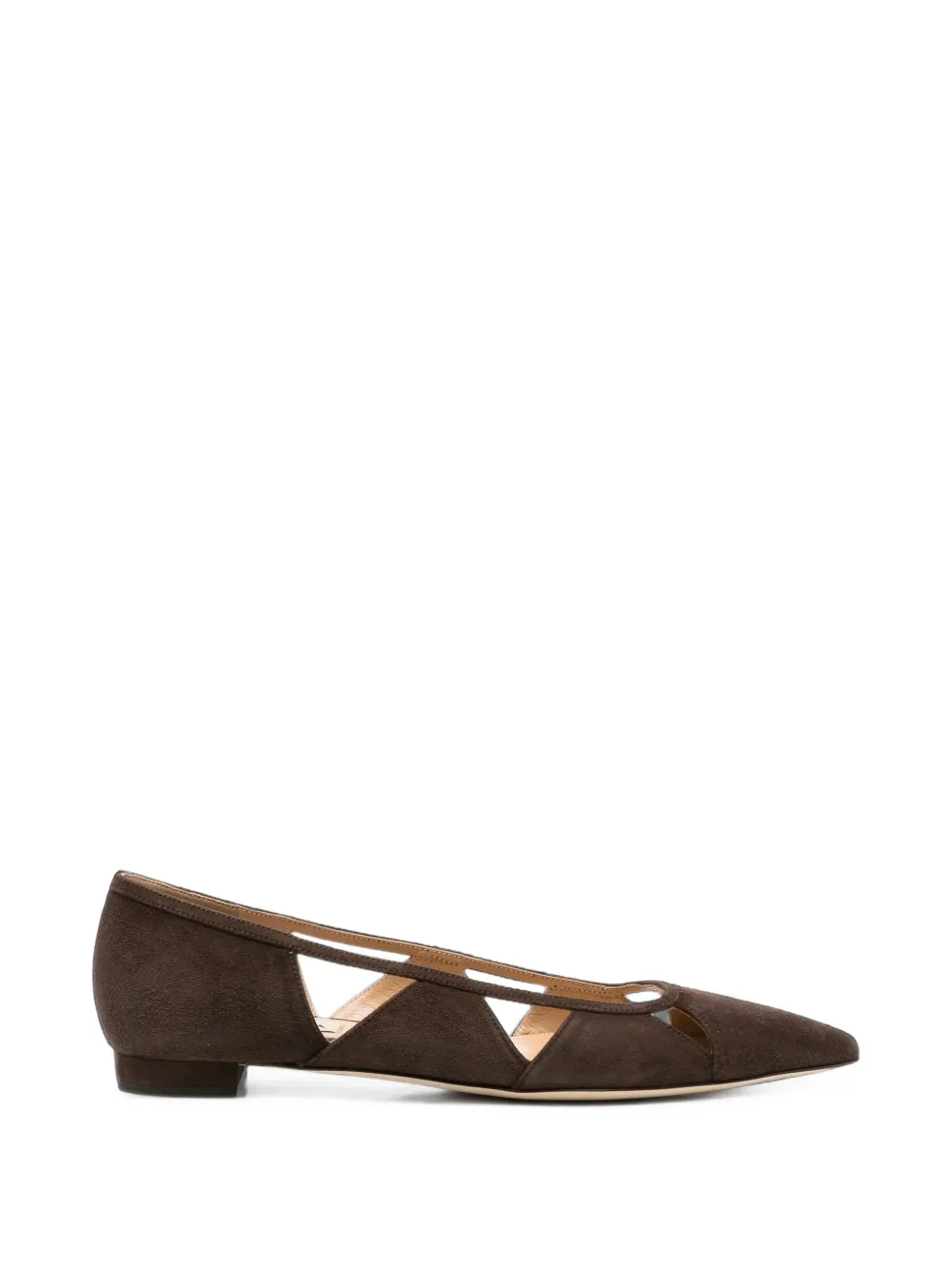 Arteana Savona cut-out suede pumps