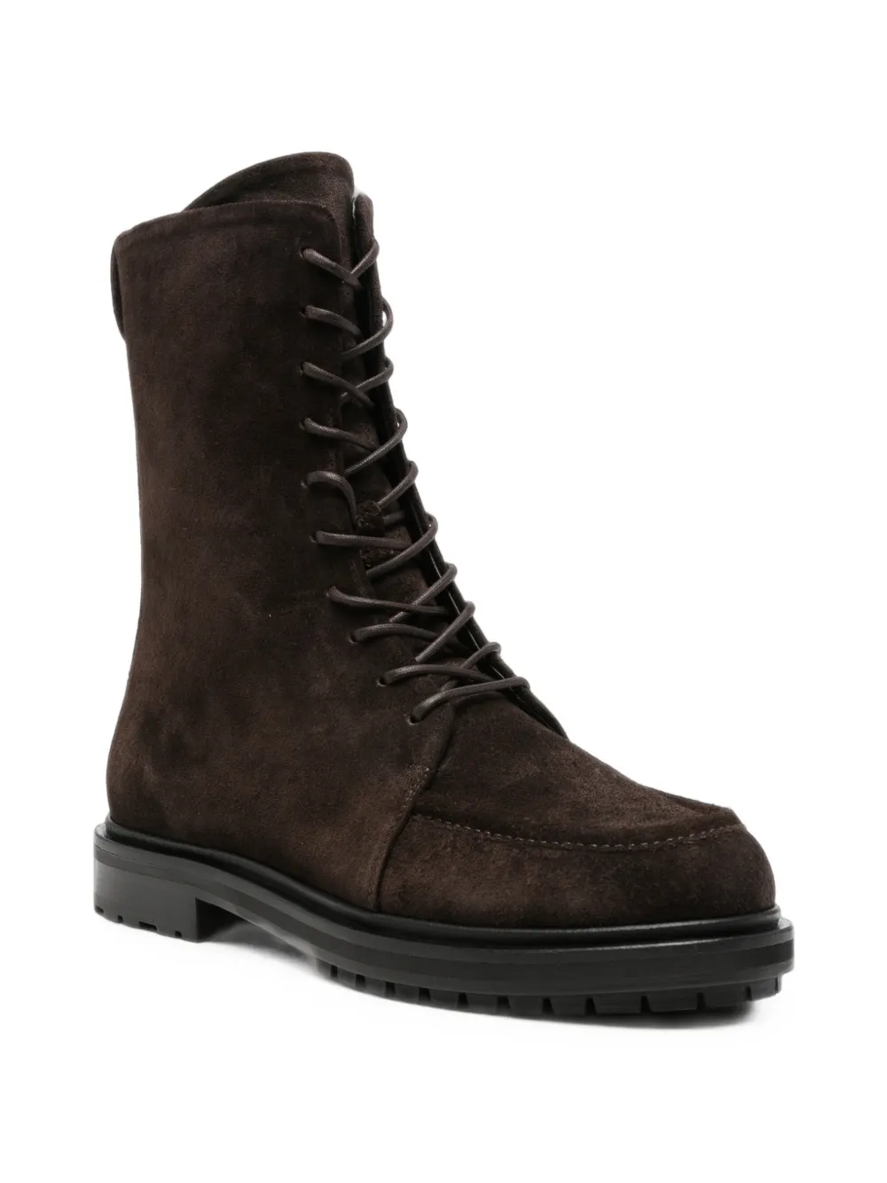 Aeyde Tate lace-up boots Bruin