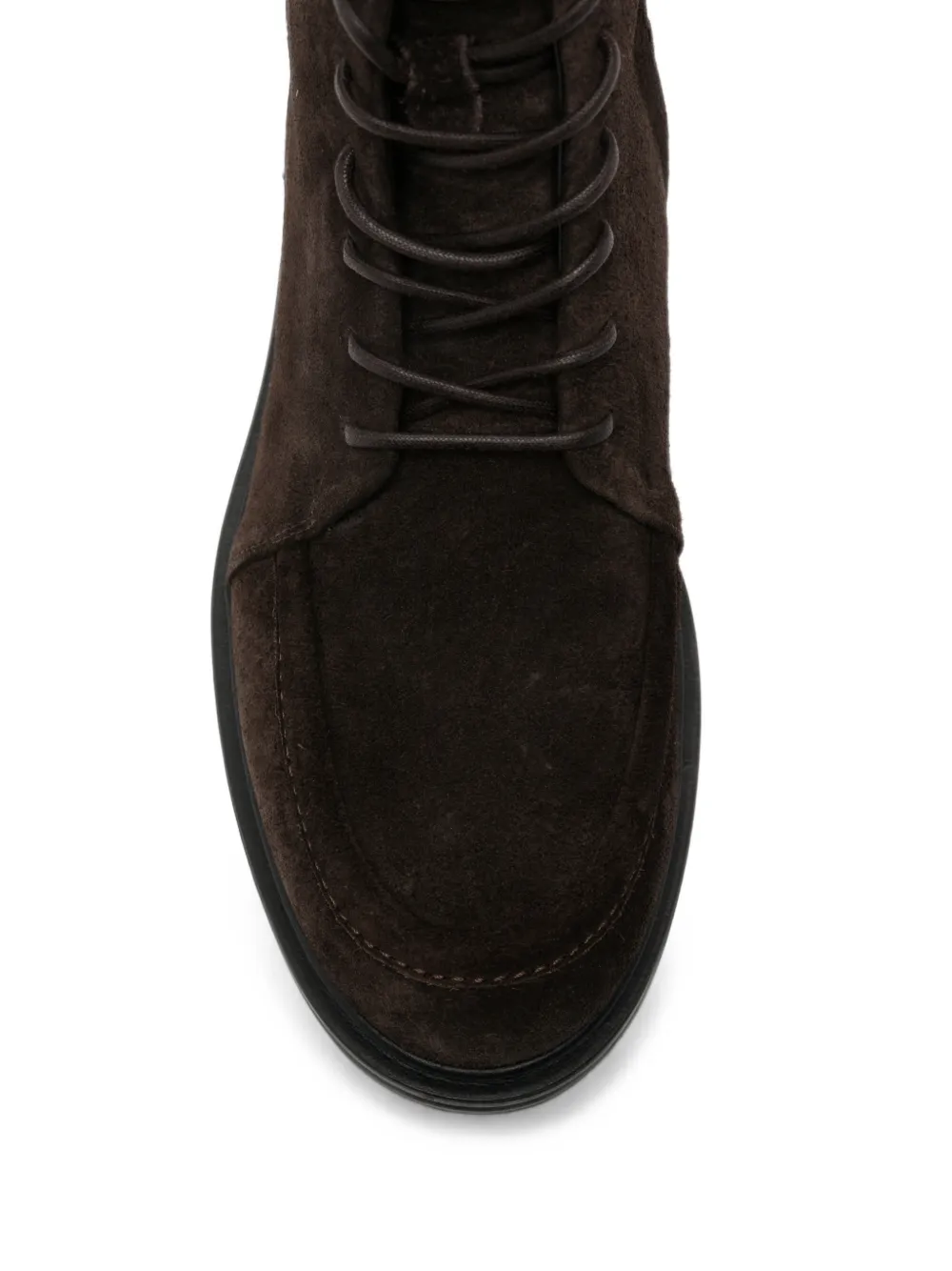Aeyde Tate lace-up boots Bruin