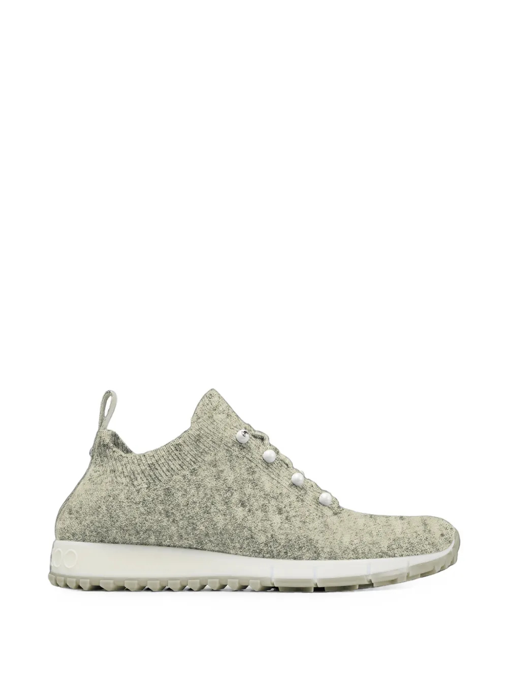 Jimmy Choo Veles pearl-embellished sneakers Grijs