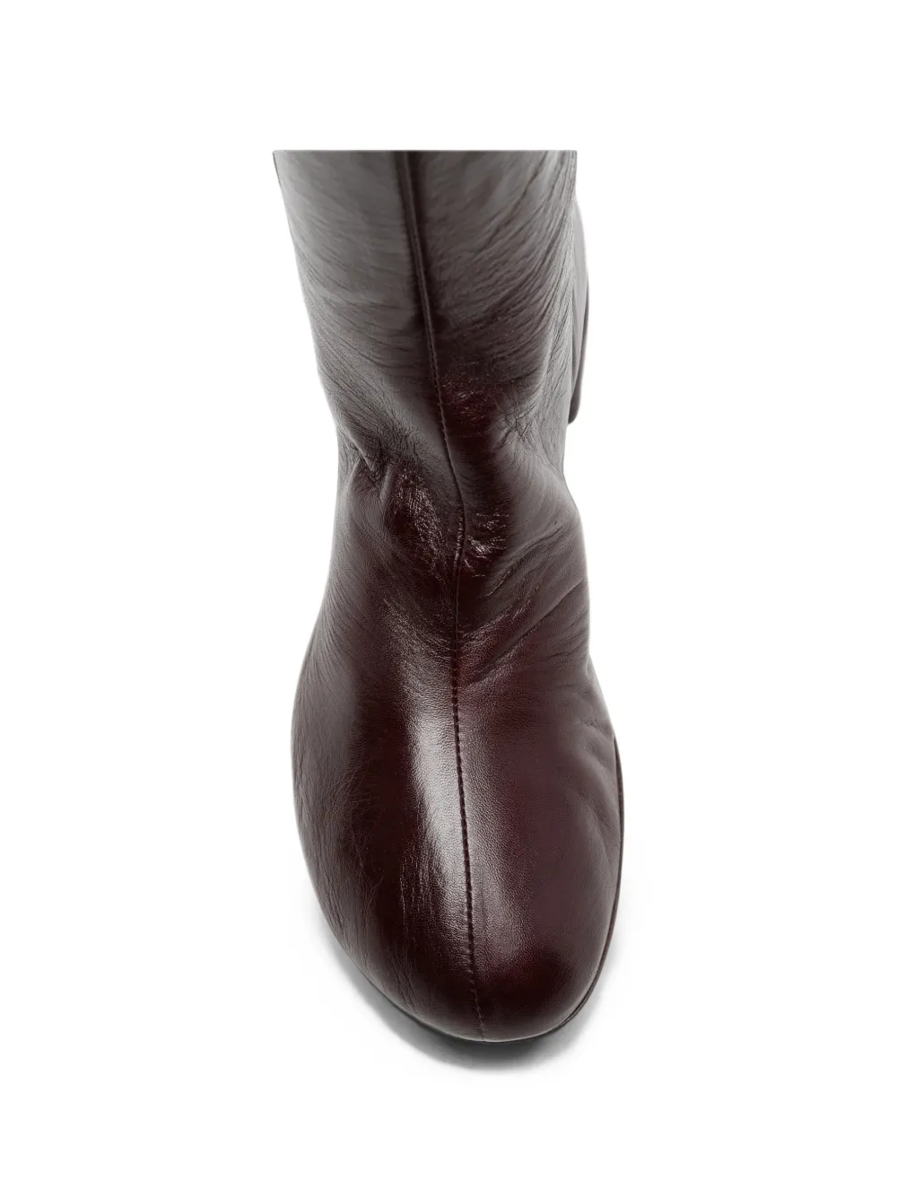 Officine Creative Flore zip-up leather boots Rood