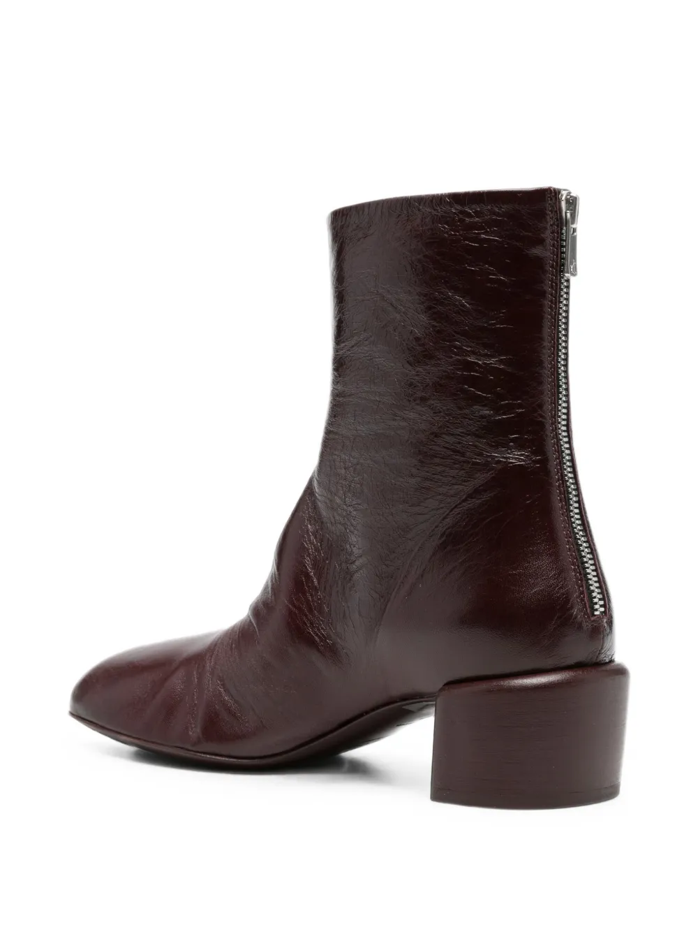 Officine Creative Flore zip-up leather boots Rood
