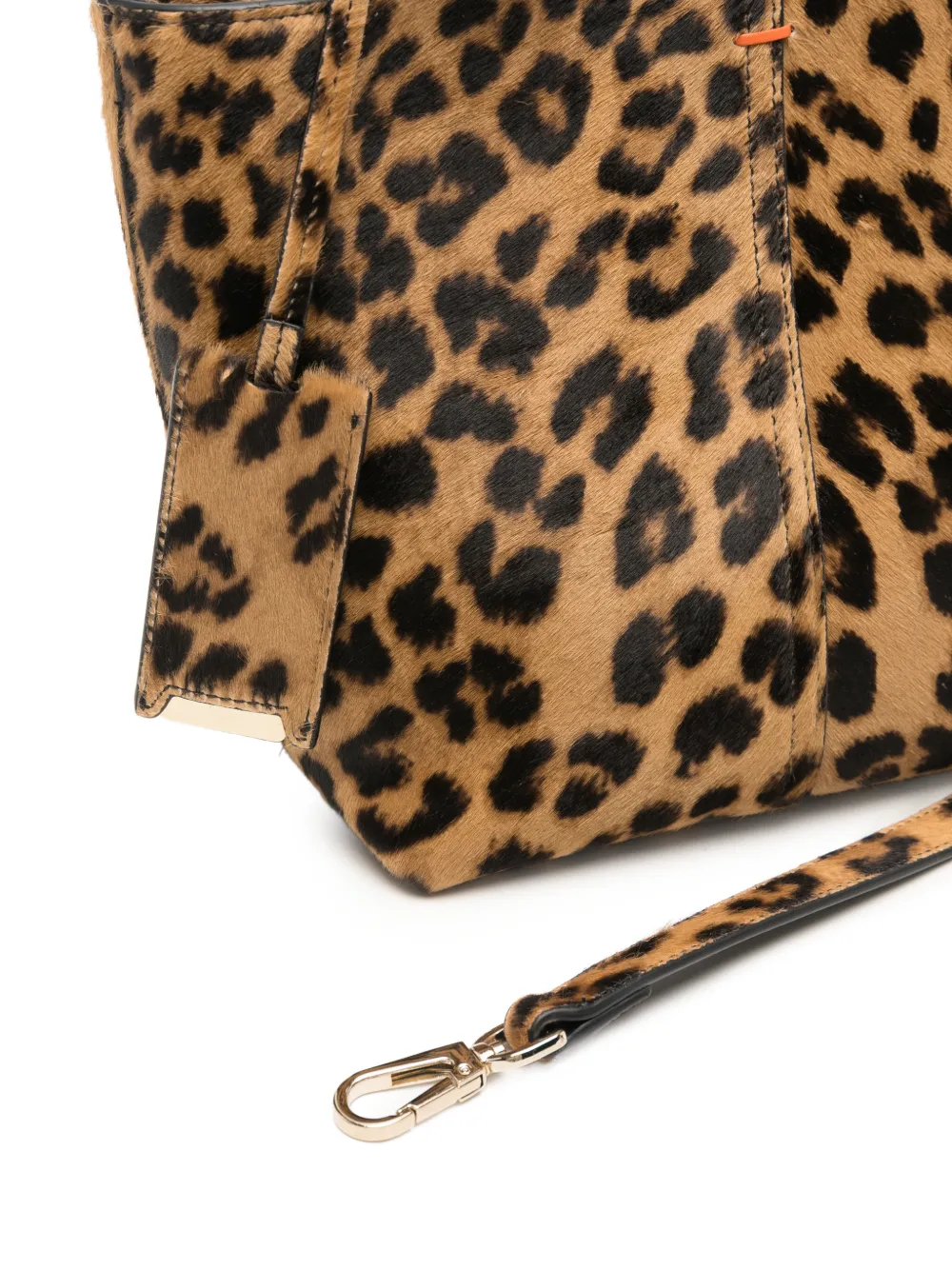 Santoni Leopard-print Shoulder Bag in Neutrals, view 3