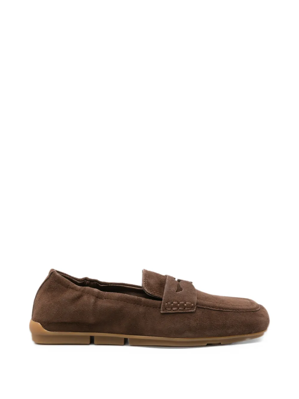 Ash Barkley suede loafers - Marrone